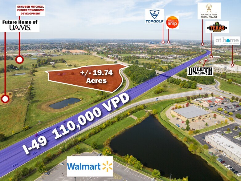 W Pleasant Grove Rd, Rogers, AR à vendre - Photo de l’immeuble – Image 3 sur 43