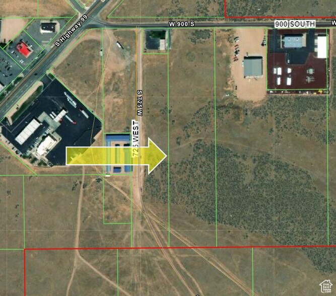 670 W 900 S, Fillmore, UT à vendre - Aérien – Image 3 sur 4