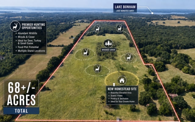 2268 County Road 2605, Bonham, TX à vendre Photo principale– Image 1 sur 5