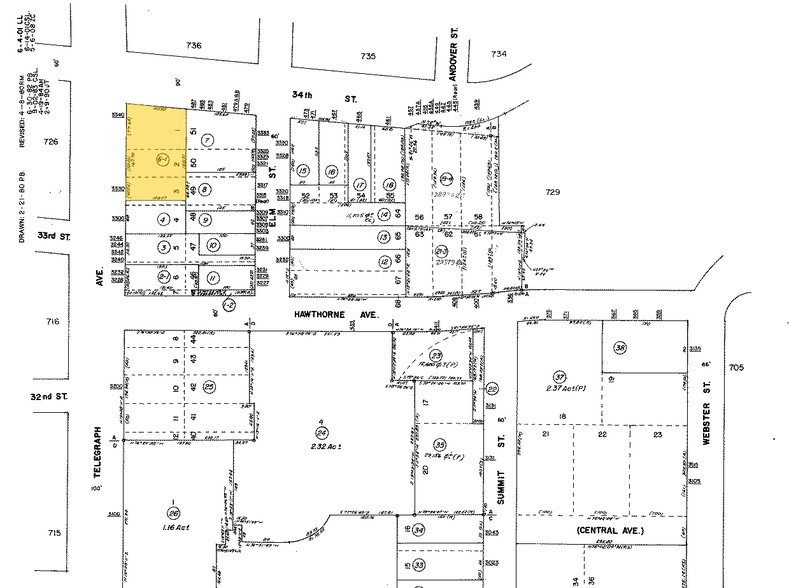 3330 Telegraph Ave, Oakland, CA à louer - Plan cadastral – Image 2 sur 6