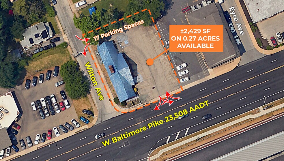 417 W Baltimore Ave, Clifton Heights, PA à vendre - Photo de l’immeuble – Image 3 sur 9
