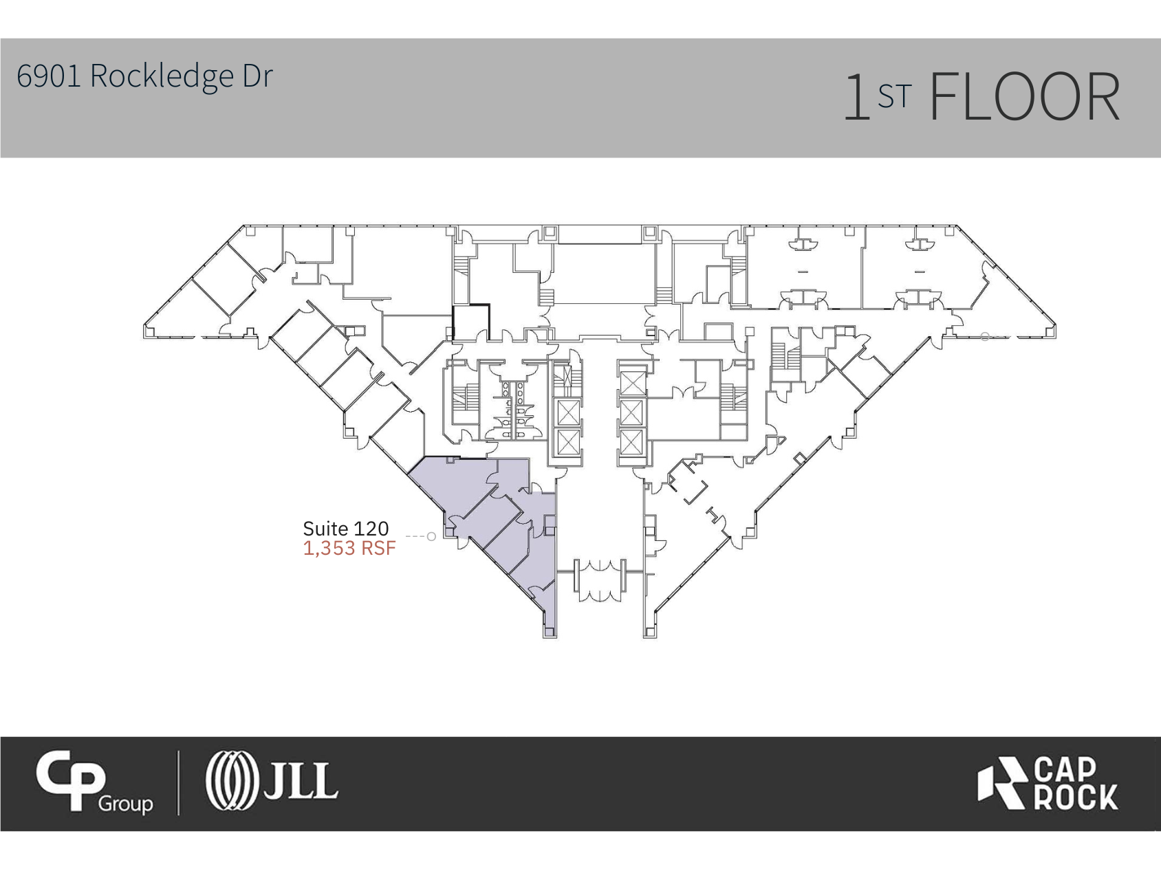 6903 Rockledge Dr, Bethesda, MD à louer Plan d’étage– Image 1 sur 1