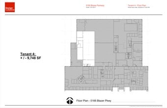 5160-5168 Blazer Pky, Dublin, OH à louer Plan de site– Image 1 sur 1