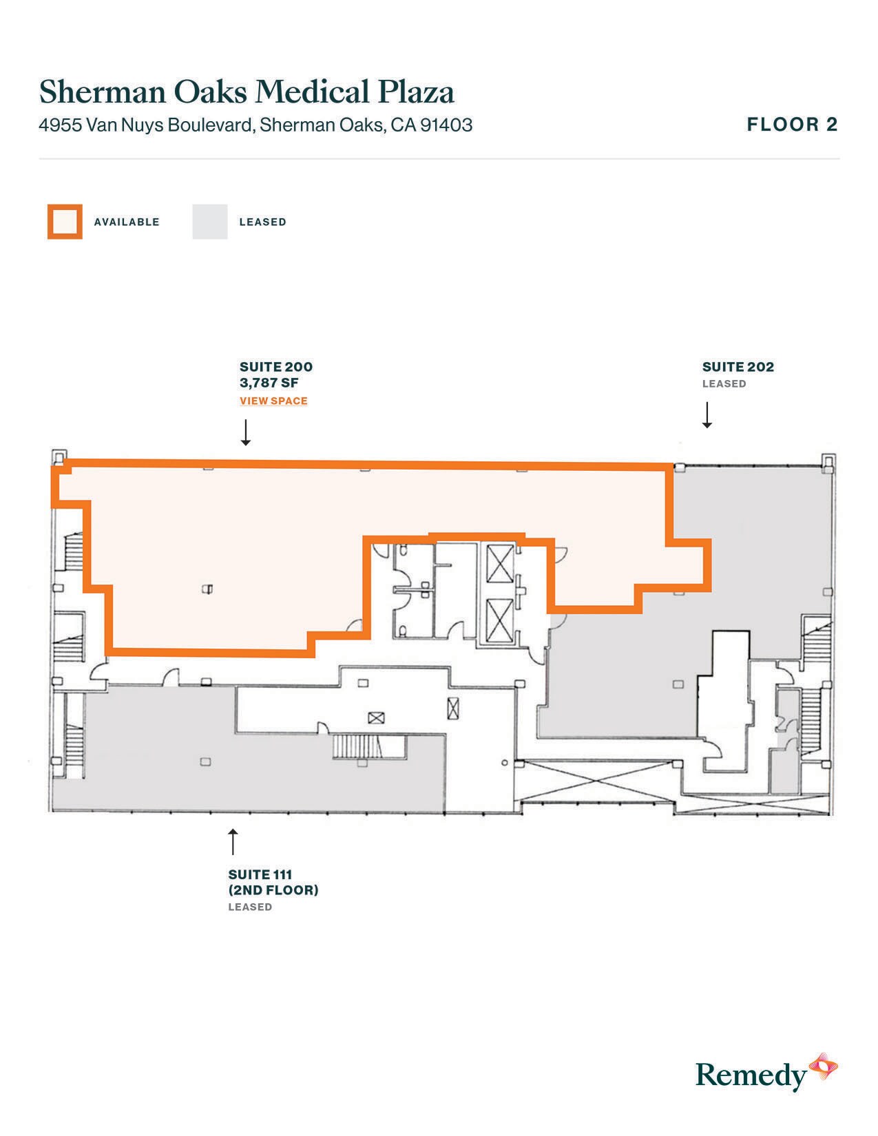 4955 Van Nuys Blvd, Sherman Oaks, CA à louer Plan d’étage– Image 1 sur 1