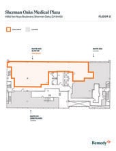 4955 Van Nuys Blvd, Sherman Oaks, CA à louer Plan d’étage– Image 1 sur 1
