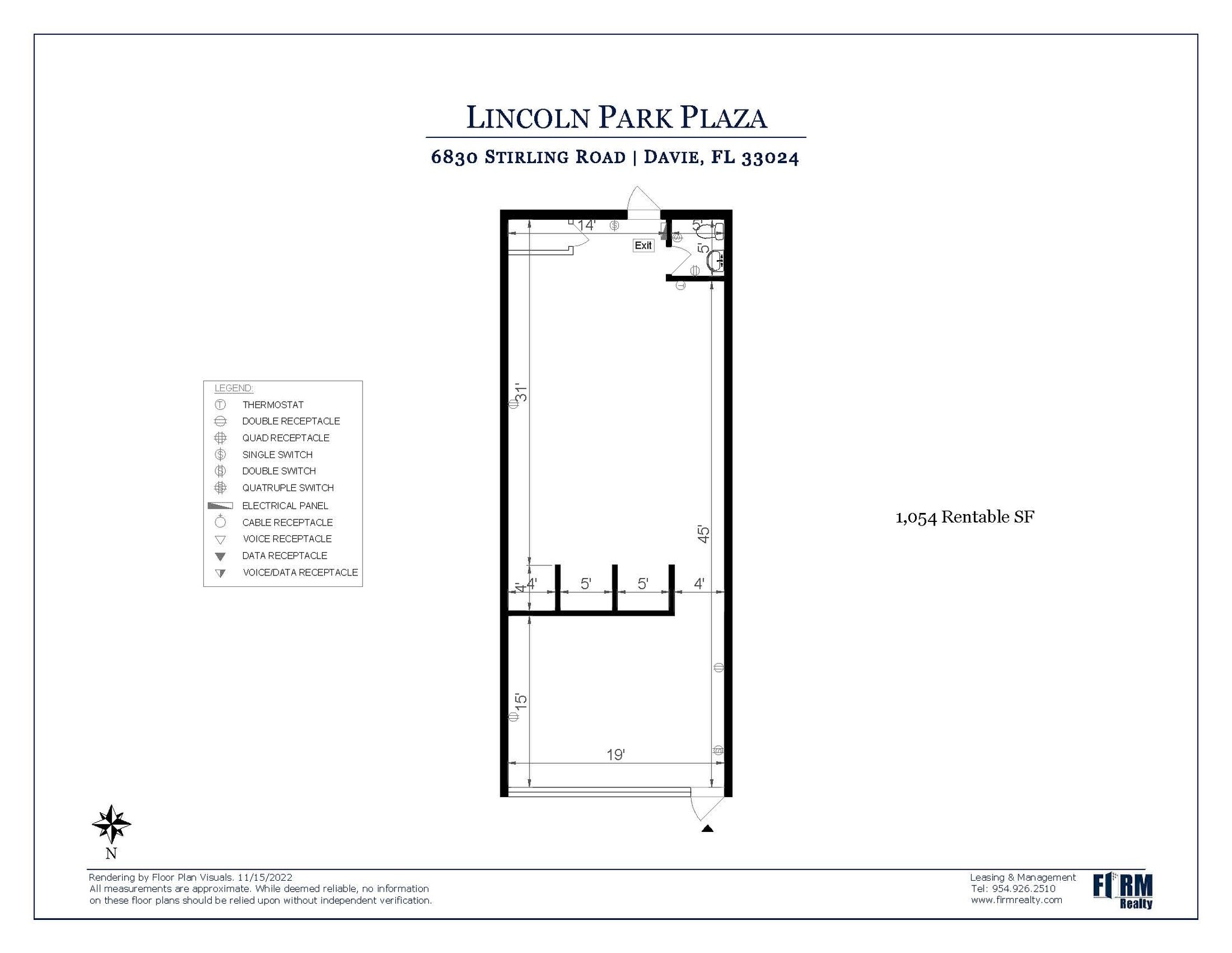 6800-6890 Stirling Rd, Hollywood, FL à louer Photo intérieure– Image 1 sur 1