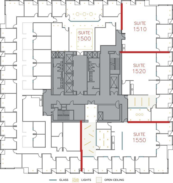 5 Park Plaza, Irvine, CA à louer Plan d’étage– Image 1 sur 10