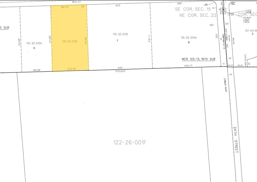 2229-2235 E Magnolia St, Phoenix, AZ à vendre - Plan cadastral – Image 2 sur 4