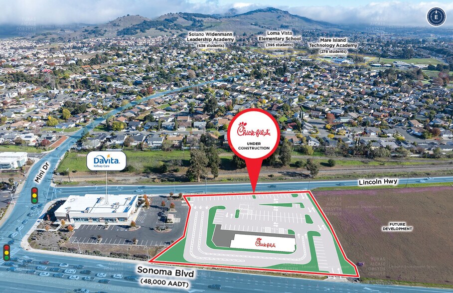 29 Hwy, Vallejo, CA à vendre - Photo de la construction – Image 2 sur 9