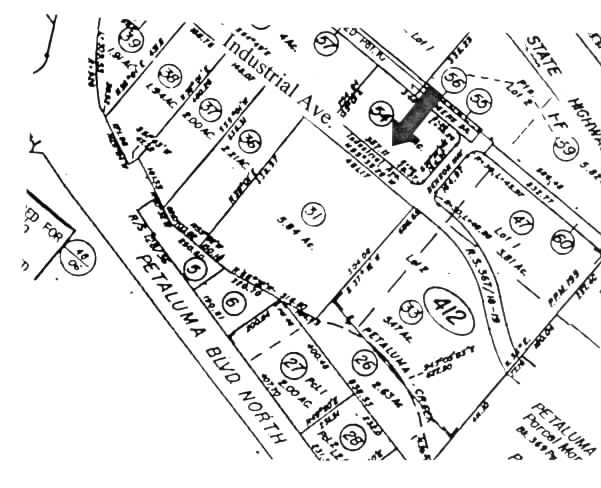 1320 Industrial Ave, Petaluma, CA à louer - Plan cadastral – Image 3 sur 6