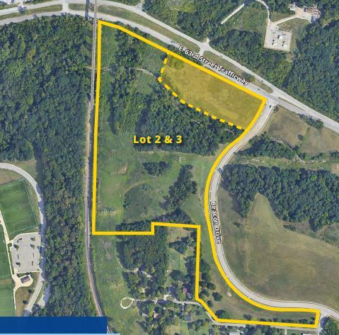 SWC E. 63rd Street Trafficway & Beacon Dr, Kansas City, MO à vendre Aérien– Image 1 sur 2