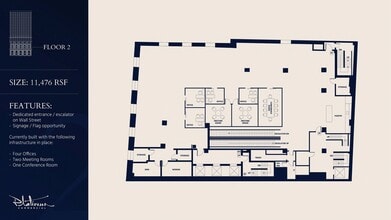 30 Wall St, New York, NY à louer Plan d’étage– Image 1 sur 7