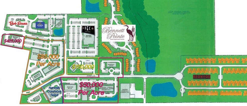 Theatre & Stower Ln, Norwalk, OH à vendre - Photo de l’immeuble – Image 2 sur 2