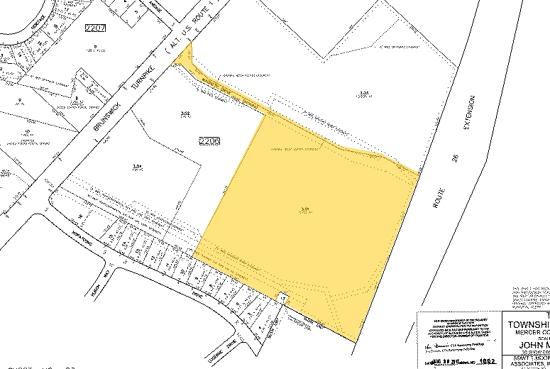 2572 Brunswick Pike, Lawrenceville, NJ à louer - Plan cadastral – Image 2 sur 6