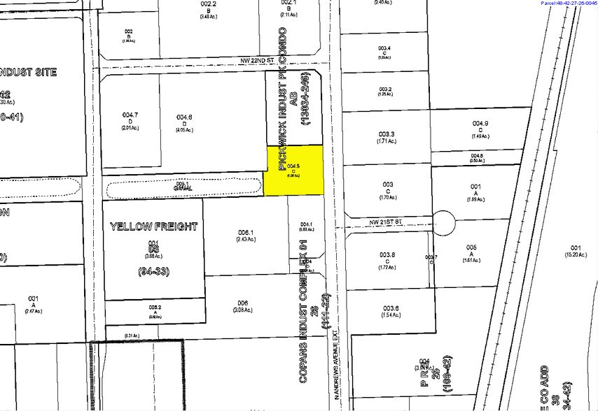 2095 N Andrews Ave, Pompano Beach, FL à louer - Plan cadastral – Image 2 sur 29