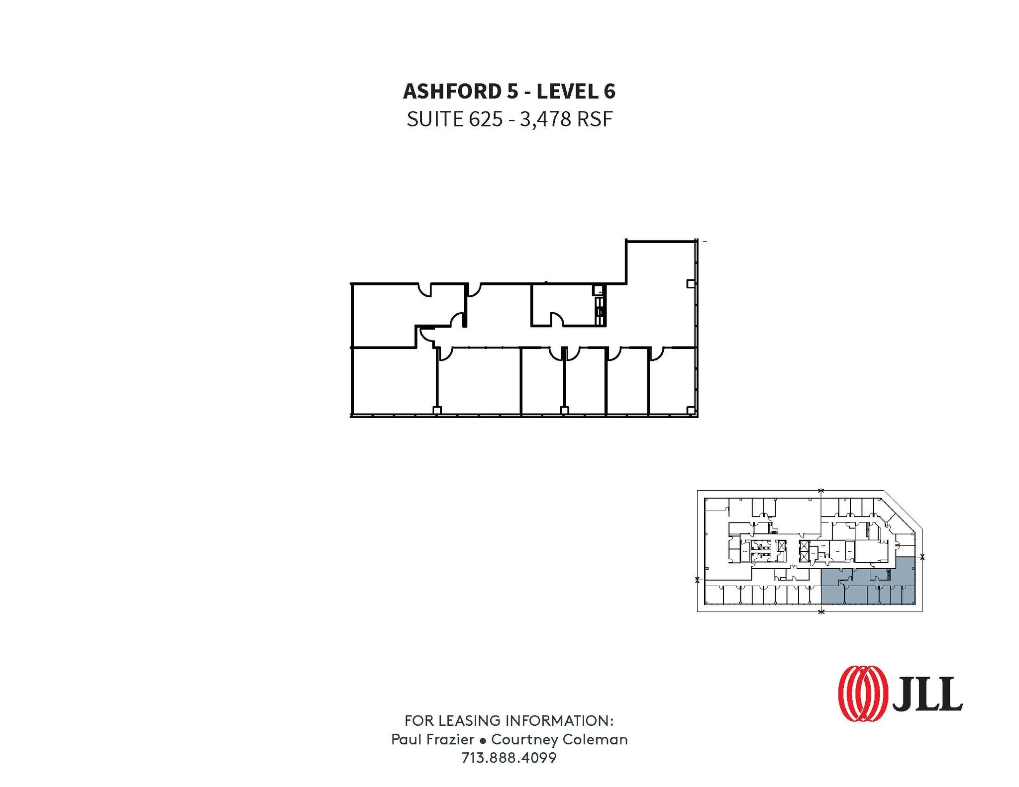 14701 St. Marys Ln, Houston, TX à louer Plan d’étage– Image 1 sur 1