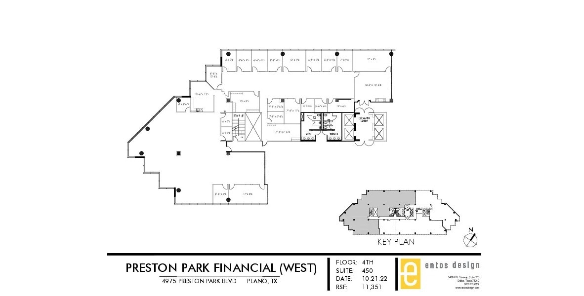 4975 Preston Park Blvd, Plano, TX à louer Plan d’étage– Image 1 sur 1