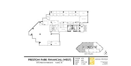 4975 Preston Park Blvd, Plano, TX à louer Plan d’étage– Image 1 sur 1