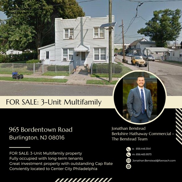 965 Bordentown Rd, Burlington, NJ à vendre - Photo principale – Image 1 sur 1