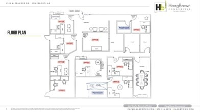 2520 Alexander Dr, Jonesboro, AR à louer Plan d’étage type– Image 1 sur 2