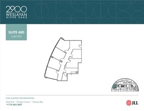 2900 Weslayan St, Houston, TX à louer Plan d’étage– Image 1 sur 1
