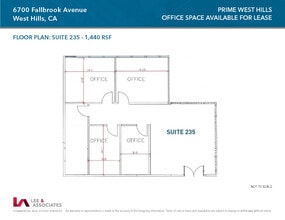 6700 Fallbrook Ave, West Hills, CA à louer Plan d’étage– Image 1 sur 1