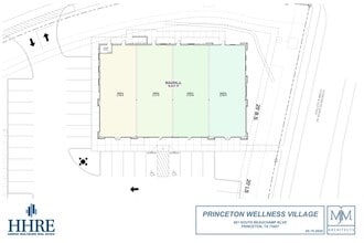 Princeton Wellness Village, S. Beauchamp Blvd., Princeton, TX à louer Plan d’étage– Image 1 sur 1