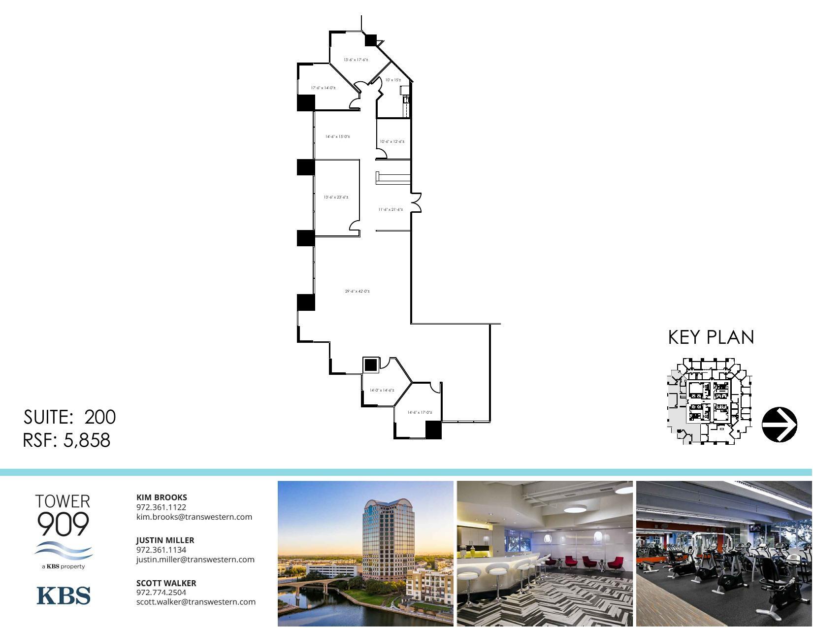 909 Lake Carolyn Pky, Irving, TX à louer Plan d’étage– Image 1 sur 1