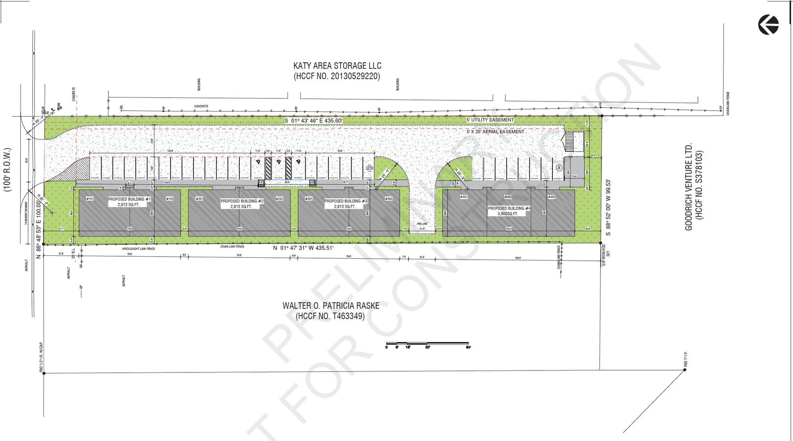 5345 Highway Blvd, Katy, TX 77493 - Lot 1 - - Plan d’étage - Image 1 of 2