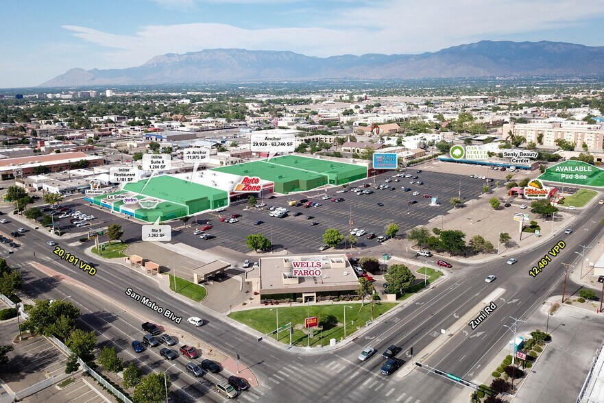 5555 Zuni Rd SE, Albuquerque, NM à louer - Photo principale – Image 1 sur 14