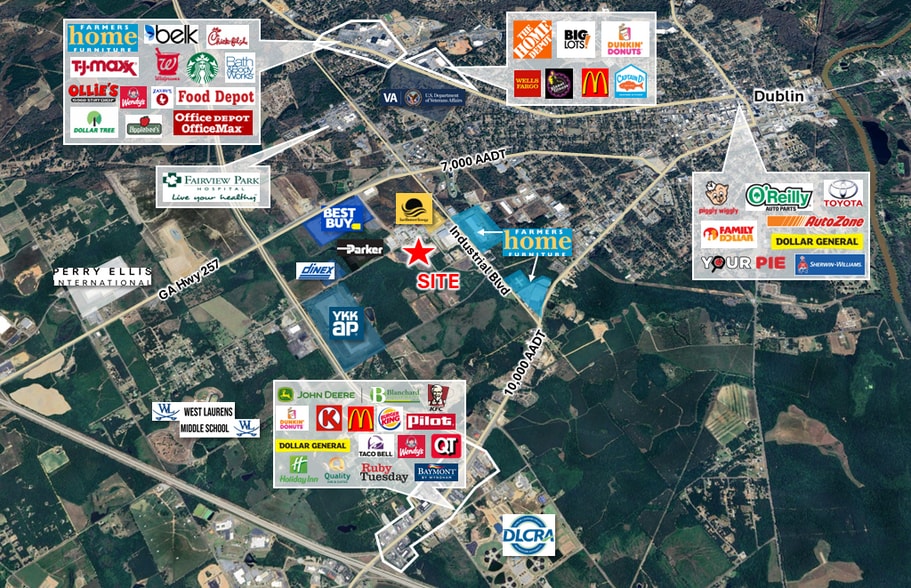 209 Laurens Industrial Blvd, Dublin, GA à vendre - Photo de l’immeuble – Image 3 sur 3