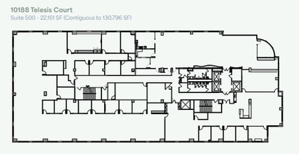 10188 Telesis Ct, San Diego, CA à louer Plan d’étage– Image 1 sur 1