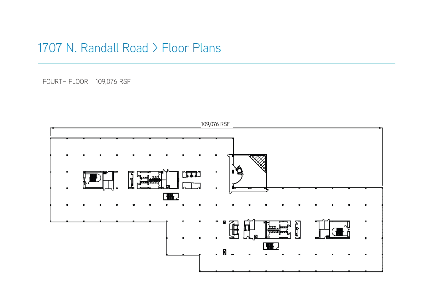 1707 N Randall Rd, Elgin, IL à louer Plan d’étage– Image 1 sur 1