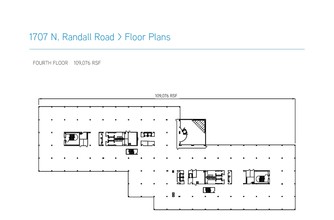 1707 N Randall Rd, Elgin, IL à louer Plan d’étage– Image 1 sur 1