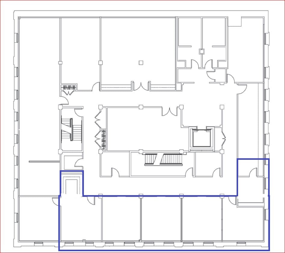 254 Court Ave, Memphis, TN à louer Plan d’étage– Image 1 sur 6