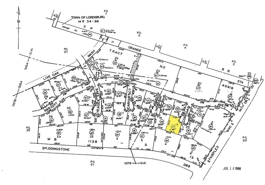 1715 Corrigan Ct, La Verne, CA à vendre - Plan cadastral – Image 2 sur 20