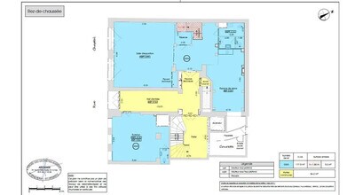 10 Rue Chaptal, Paris à louer Plan d’étage– Image 1 sur 1
