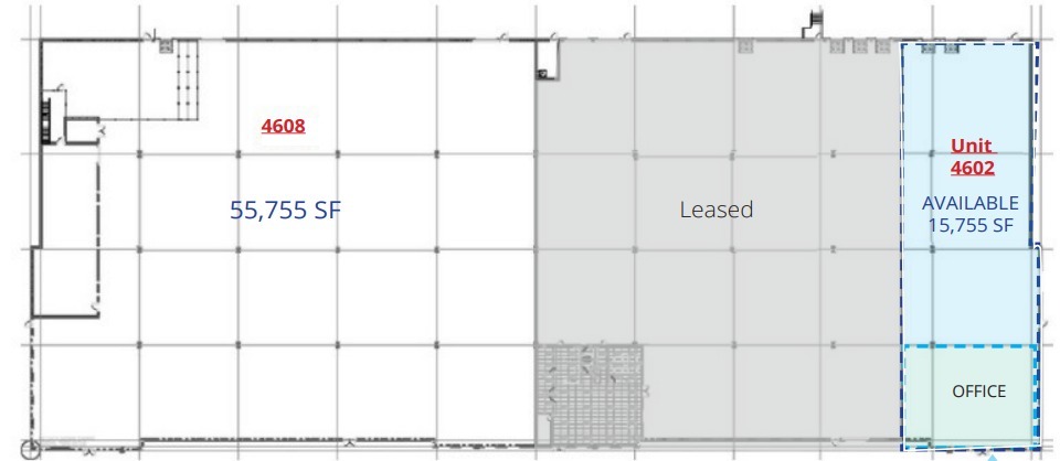 4602-4608 Interstate Blvd, Loves Park, IL à louer Plan d’étage– Image 1 sur 1