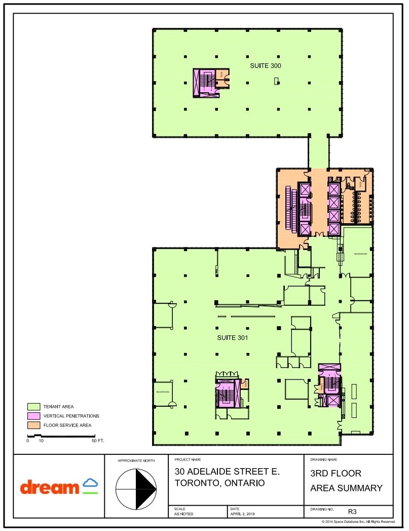 30 Adelaide St E, Toronto, ON à louer Plan d’étage– Image 1 sur 1