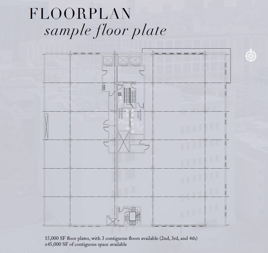 939 Ellis St, San Francisco, CA à louer Plan d’étage– Image 1 sur 1