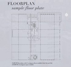 939 Ellis St, San Francisco, CA à louer Plan d’étage– Image 1 sur 1