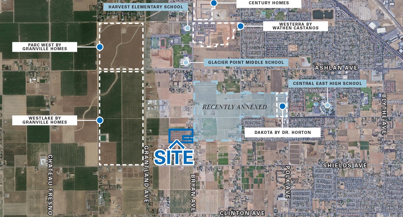 N. Bryan Avenue, Fresno, CA à vendre Aérien– Image 1 sur 7