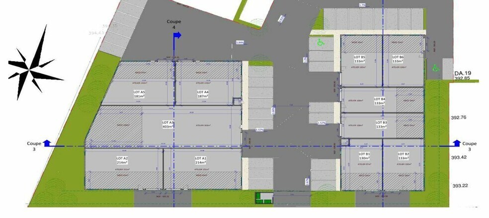 Local d'activités dans Les Abrets à vendre - Plan d’étage – Image 3 sur 6