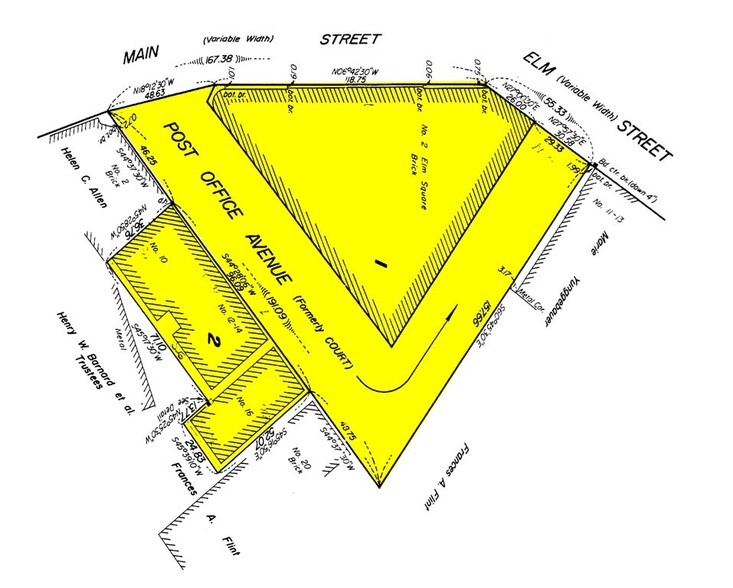 2 Elm Sq, Andover, MA à louer - Plan cadastral – Image 2 sur 16