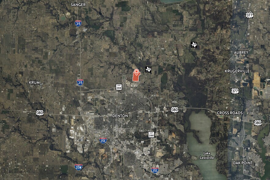 0 FM 428, Denton, TX à vendre - Aérien – Image 2 sur 3
