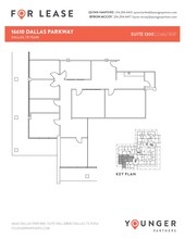 16610 N Dallas Pky, Dallas, TX à louer Plan d’étage– Image 1 sur 1