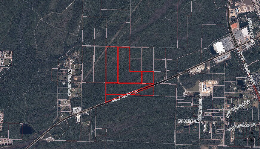 0 Sorrento Rd, Pensacola, FL à vendre - Aérien – Image 2 sur 2