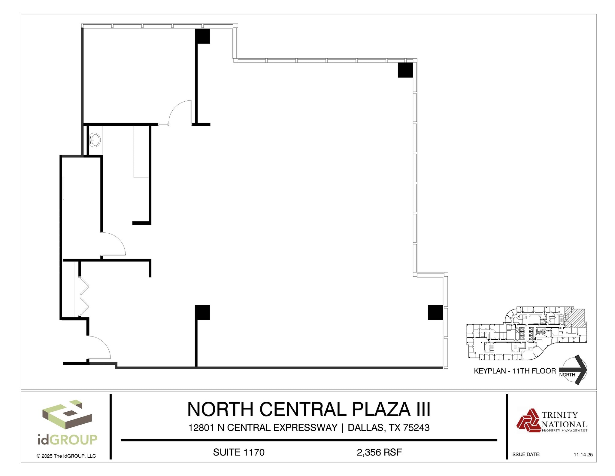 12801 N Central Expy, Dallas, TX à louer Plan d’étage– Image 1 sur 1
