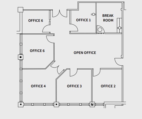 3600 American River Dr, Sacramento, CA à louer Plan d’étage– Image 1 sur 1
