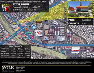 Plus de détails pour 2130 N Kolb Rd, Tucson, AZ - Local commercial à vendre
